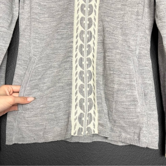 Obermeyer Wool Long Sleeve‎ Sweater Cardigan Jacket Size Medium Women - Picture 5 of 14